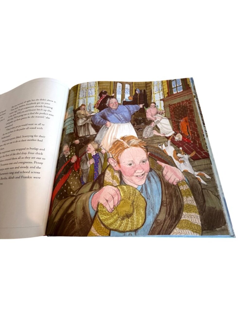 An Orange for Frankie Patricia Polacco Hardcover Christmas Picture Book 2004 - Picture 3 of 4